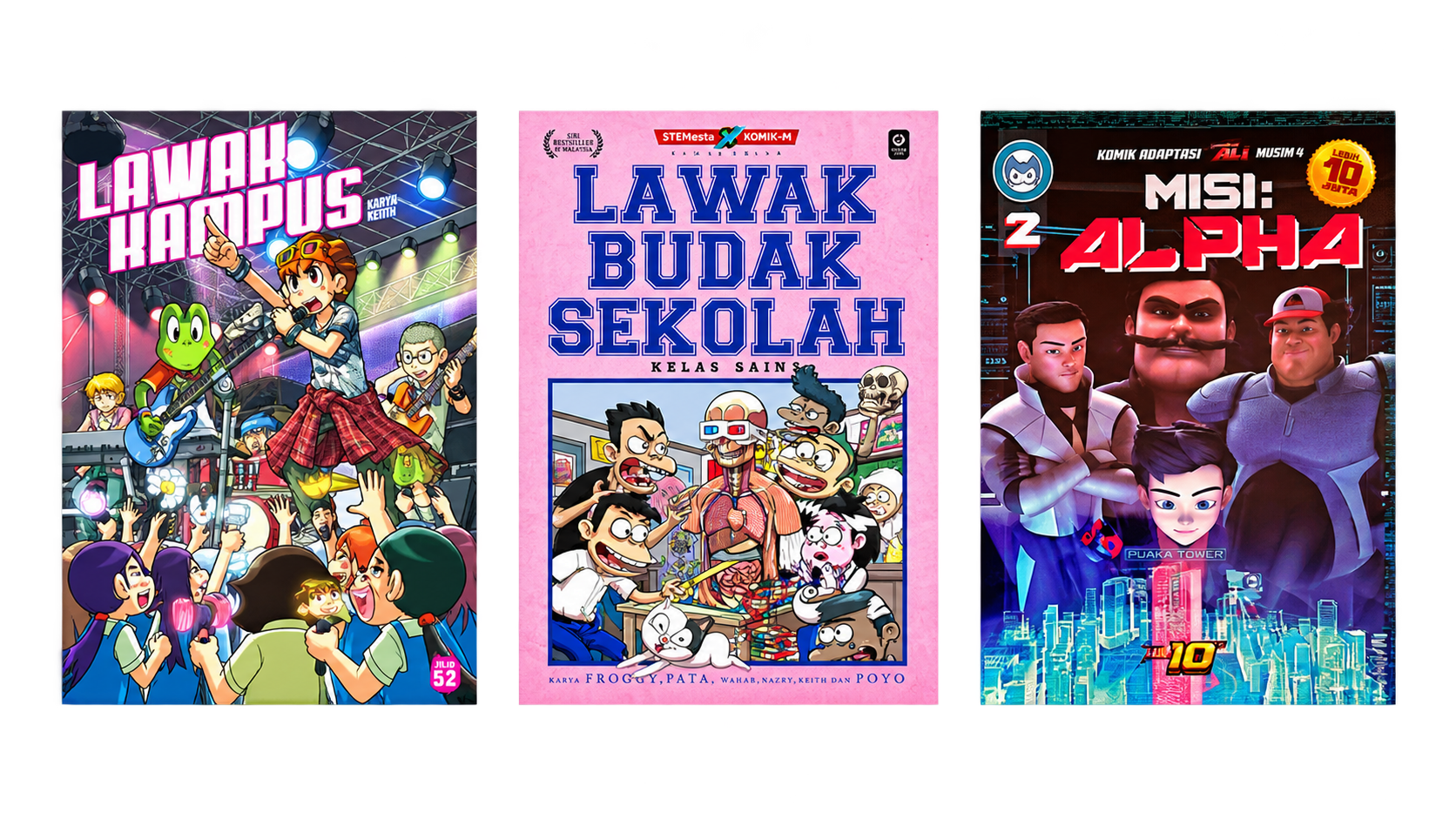 Pilihan Komik Pustaka J Deen