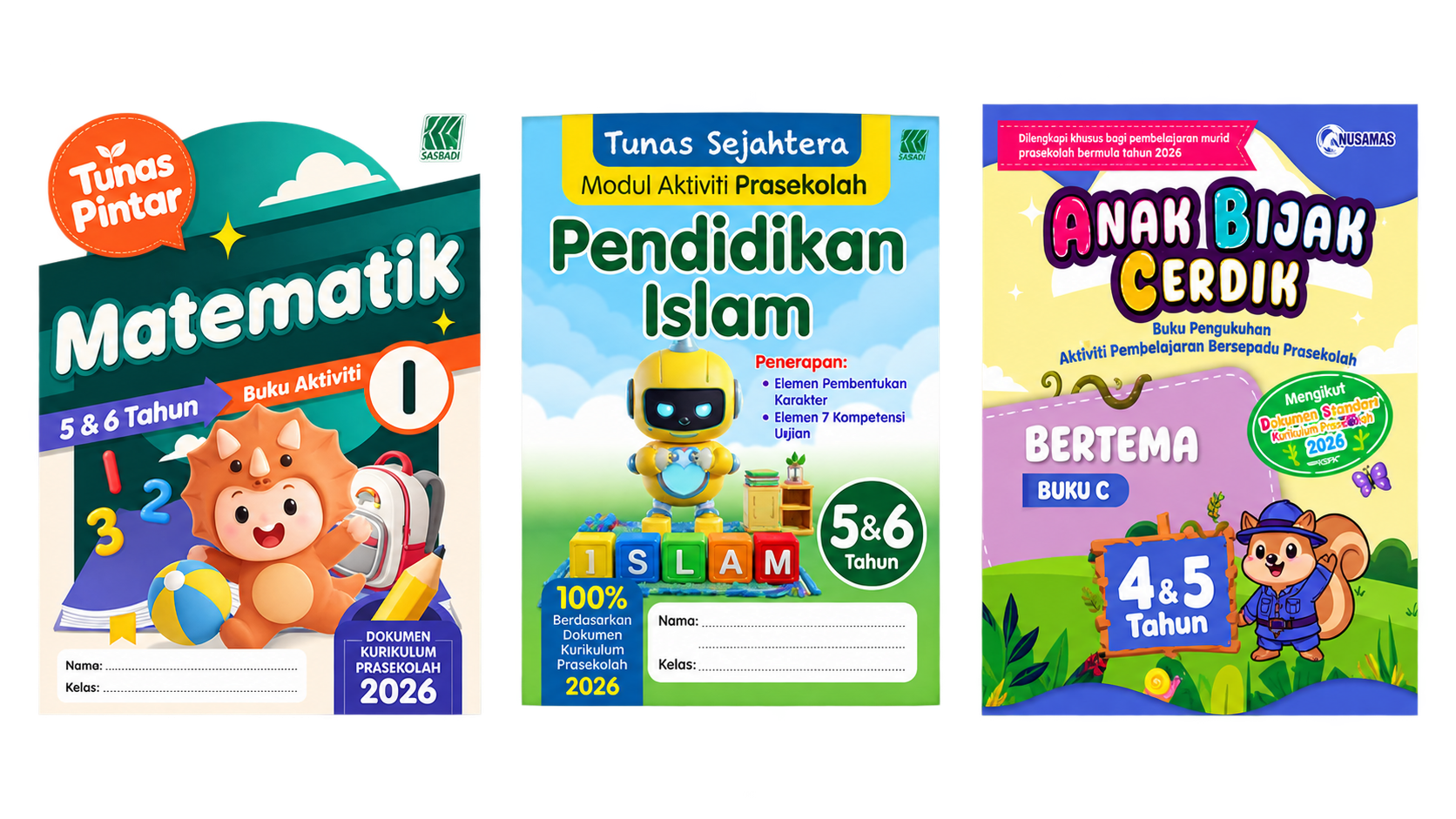 Pilihan Buku Tadika Pustaka J Deen